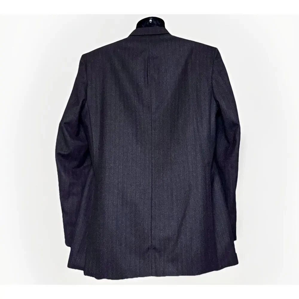 Daniel Hechter Men 46L‎ Wool Blazer Sports Jacket Dark Gray Tweed 2 Button Coat